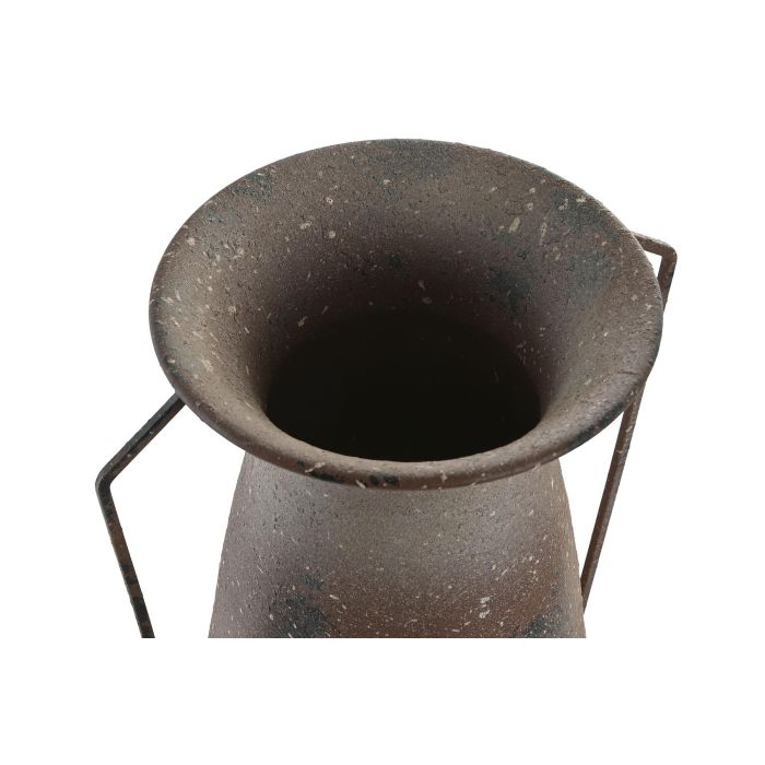 Jarron Vintage DKD Home Decor Marron 18.5 x 42 x 25 cm (4 Unidades) 1 Jarron Vintage DKD Home Decor Marron 18.5 x 42 x 25 cm (4 Unidades) 1