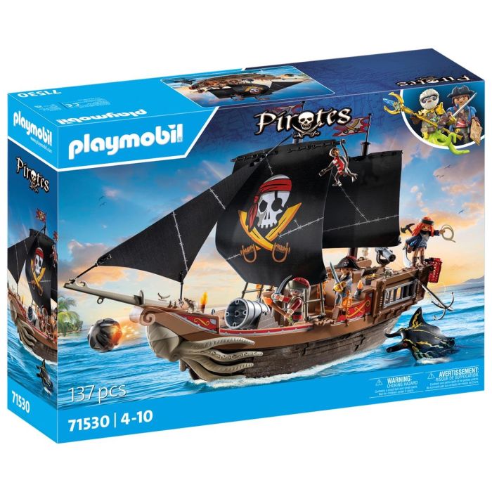 Gran barco pirata playmobil pirates.