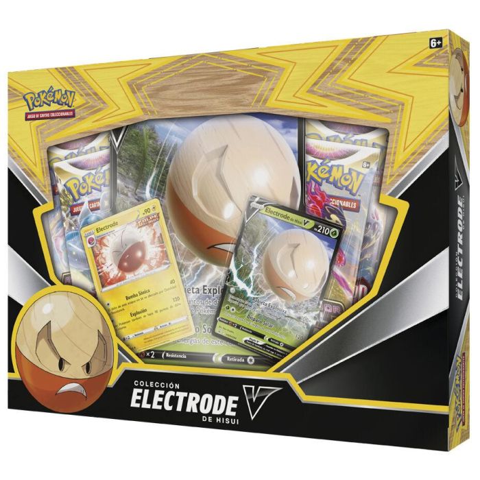 Blister Juego Cartas Coleccionables Electrode Hisui V Pokemon español 1