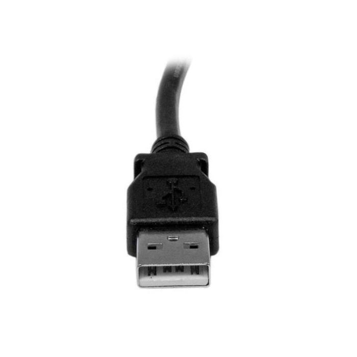 Cable USB A a USB B Startech USBAB3ML Negro 3