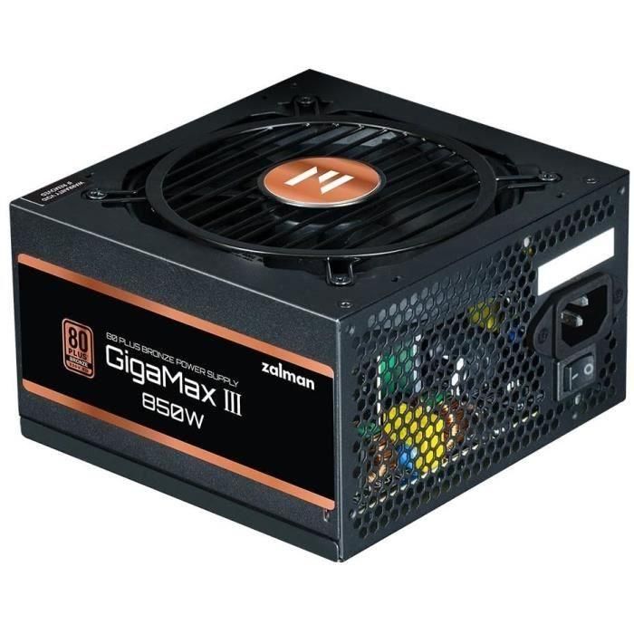 ZALMAN GigaMaxIII 850W v2 (80+Bronce) ATX3.0 - Fuente de alimentación para PC - 850W