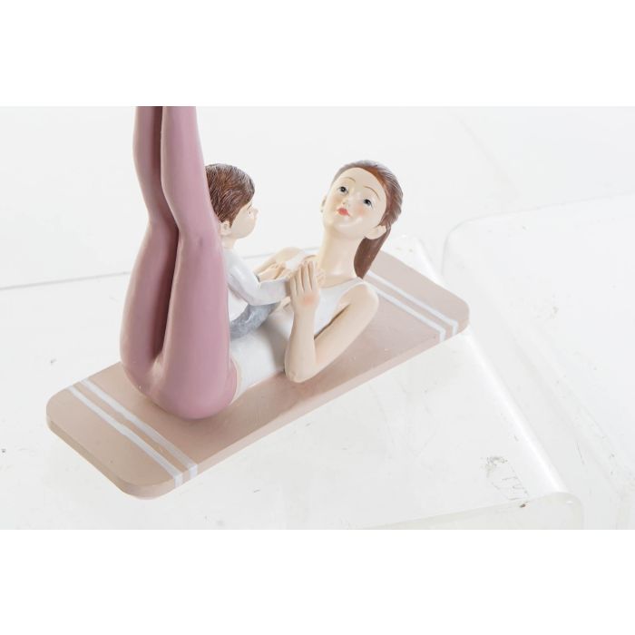 Figura Scandi DKD Home Decor Rosa 6.5 x 17 x 15.5 cm 1 Figura Scandi DKD Home Decor Rosa 6.5 x 17 x 15.5 cm 1