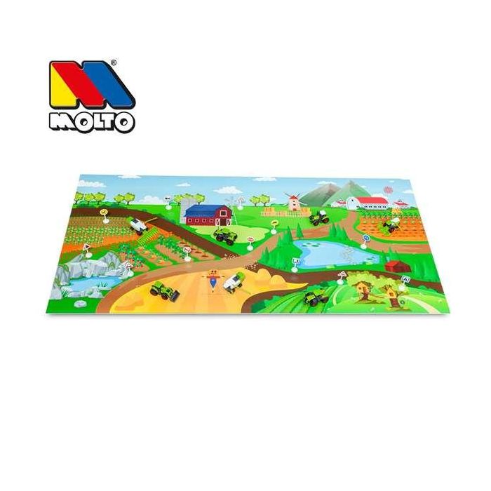 Tapiz granja con tractor 50x31x5,50 cm 3 Tapiz granja con tractor 50x31x5,50 cm 3