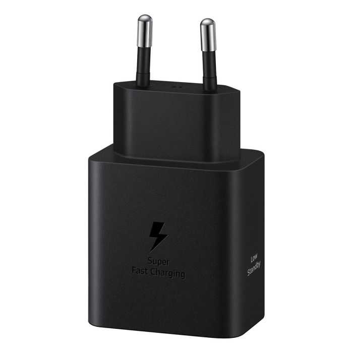 Samsung Cargador Super Rápido de 45W EP-T4511XBEGEU con Cable USB-C 1.8m, Tecnología Super Fast Charging 2.0, Color Negro