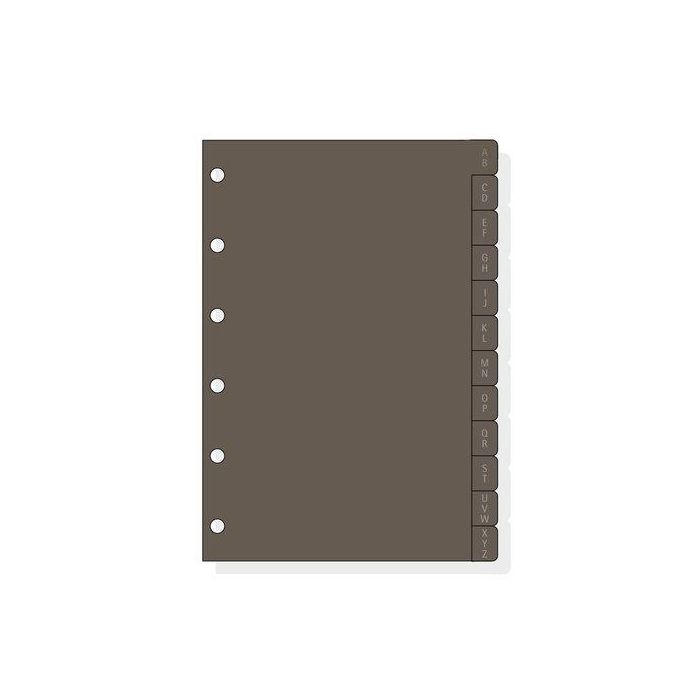 Recambio Agenda Finocam C261 Classic 602 73X114 Indice A-Z Plast.12 Pest.
