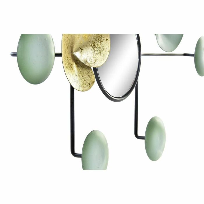 Decoración de Pared DKD Home Decor Espejo Hojas Dorado Metal Menta Oriental (45 x 3 x 30 cm) 1 Decoración de Pared DKD Home Decor Espejo Hojas Dorado Metal Menta Oriental (45 x 3 x 30 cm) 1
