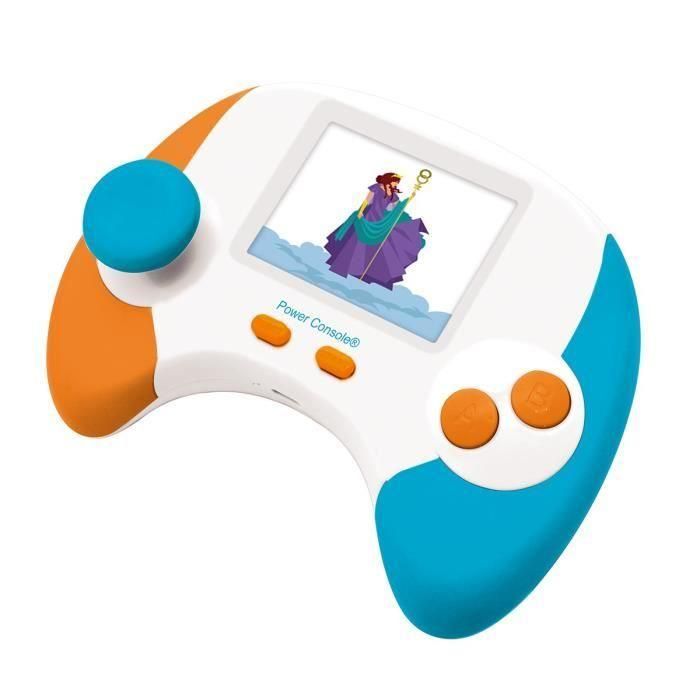 LEXIBOOK - Consola educativa bilingüe francés/inglés - Con pantalla LCD de 2,8 pulgadas - naranja/azul -JCG100DPi1 1