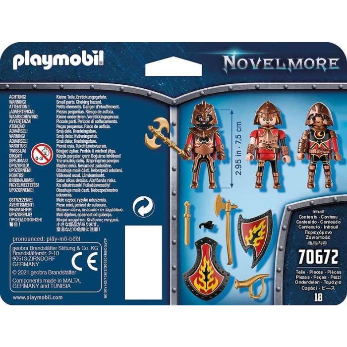 Set de 3 bandidos de burnham playmobil novelmore 4