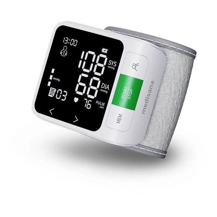 Medisana BW 360 Tensiómetro de muñeca conectado Producto sanitario certificado 1,5 V Blanco 0 Medisana BW 360 Tensiómetro de muñeca conectado Producto sanitario certificado 1,5 V Blanco 0