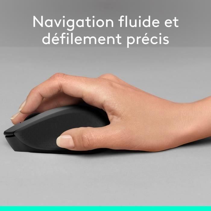 Logitech M330 Silent Plus, 1000 dpi, USB 2.4GHz, 1xAA, Black 3 Logitech M330 Silent Plus, 1000 dpi, USB 2.4GHz, 1xAA, Black 3