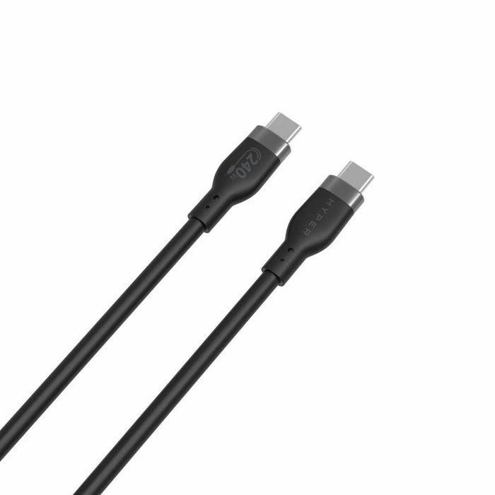 HYPER HJ4002BKGL cable USB USB 2.0 2 m USB C Negro 2 HYPER HJ4002BKGL cable USB USB 2.0 2 m USB C Negro 2