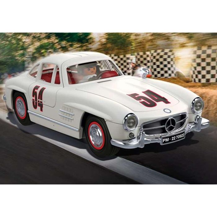 Playmobil Mercedes-Benz 300 SL - Coche deportivo años 50 con puertas de alas de gaviota y figuras 5 Playmobil Mercedes-Benz 300 SL - Coche deportivo años 50 con puertas de alas de gaviota y figuras 5
