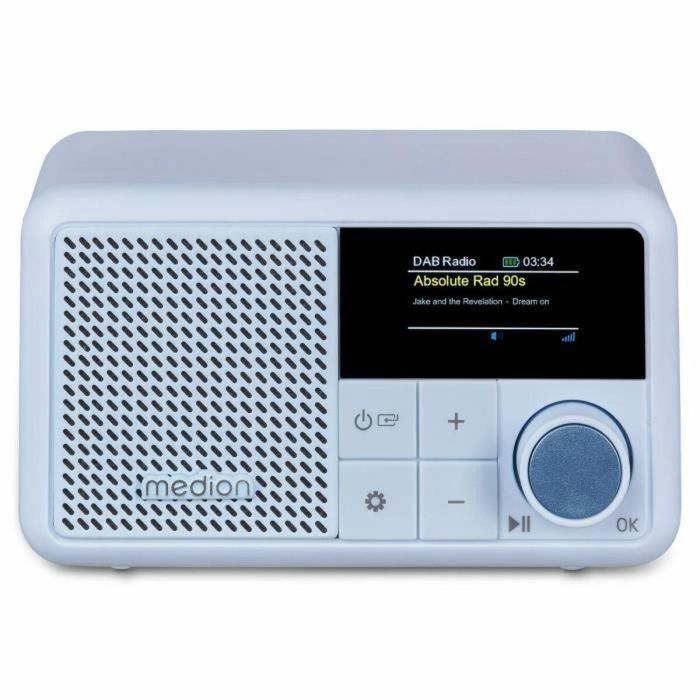 Medion AAAQH12606 Mini Radio Portátil DAB/FM Mono 2W RMS Azul 3