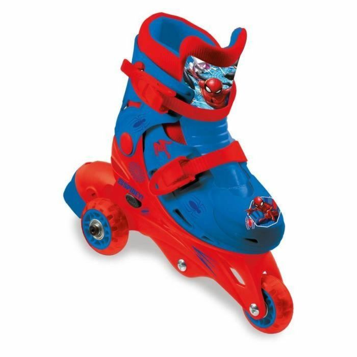 MONDO Patines en Línea 3 Ruedas '2 en 1' Spider-Man Progresivos PVC 64mm - Ideales para Aprender a Patinar 2 MONDO Patines en Línea 3 Ruedas '2 en 1' Spider-Man Progresivos PVC 64mm - Ideales para Aprender a Patinar 2