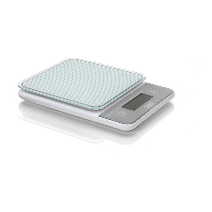 Báscula de Cocina Electrónica Laica KS1320/ hasta 5kg/ Plata