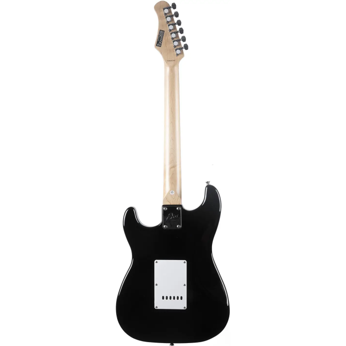 Eko Guitarra Eléctrica ST100 Tipo Strat - Negra 2