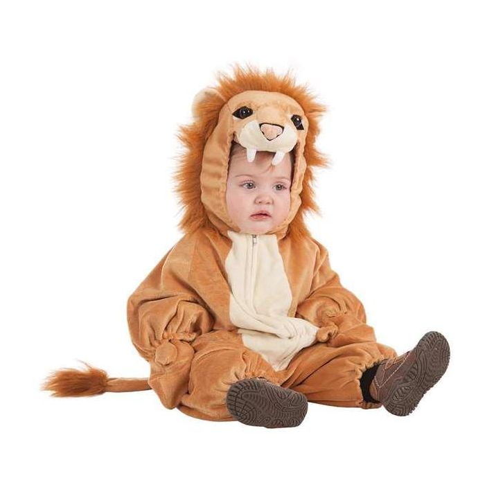 Creaciones Llopis Disfraz Bebé León Mono y Manoplas Talla 0-12 Meses 1 Creaciones Llopis Disfraz Bebé León Mono y Manoplas Talla 0-12 Meses 1