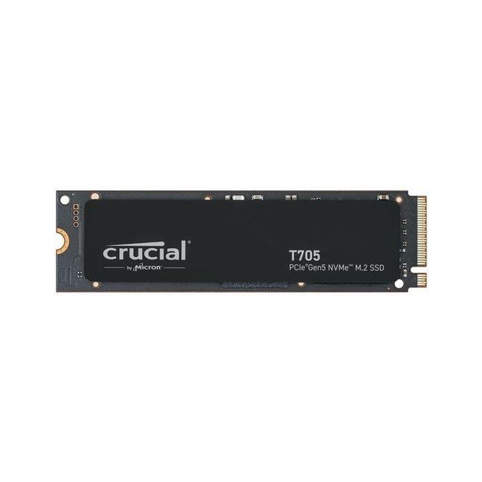 SSD interno para juegos - CRUCIAL - T705 SSD 2TB PCIe Gen5 NVMe M.2 (2024) - Compatibilidad con versiones anteriores PCIe 3.0 y 4.0 - CT2000T705SSD3 3