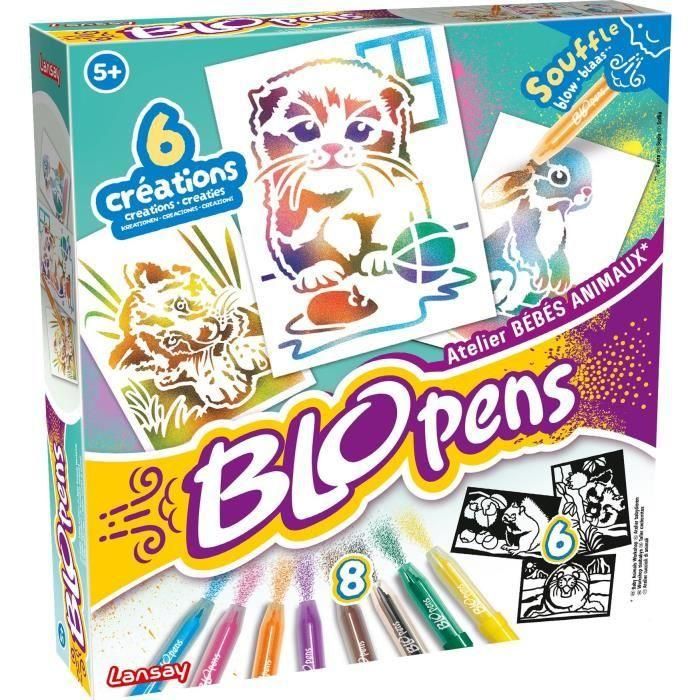 Lansay LAN3181860241233 Blopens - Taller de crías de animales - Para niños a partir de 5 años 2