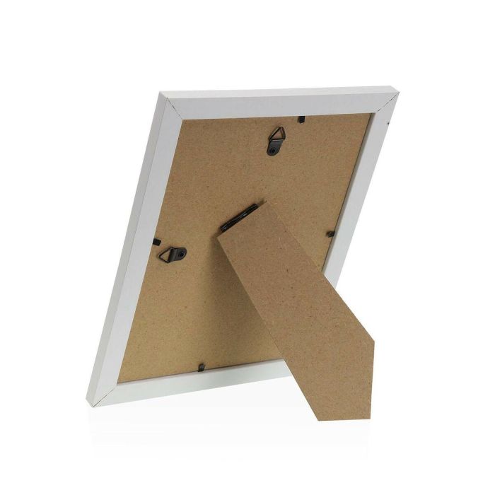 Portafotos Blanco 15x20 cm Madera MDF Vintage - Versa (4 Unidades) 1 Portafotos Blanco 15x20 cm Madera MDF Vintage - Versa (4 Unidades) 1