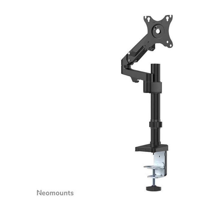 Neomounts Brazo de Monitor DS70-750BL1 Full-Motion para Pantallas de 17-27 Pulgadas, 7kg, Resorte de Gas, Pinza/Atornillado, Negro
