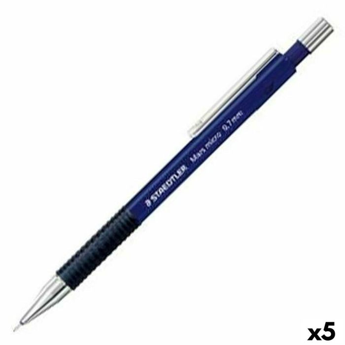 Portaminas Staedtler Mars Micro Azul 0,7 mm (5 Unidades) Portaminas Staedtler Mars Micro Azul 0,7 mm (5 Unidades)