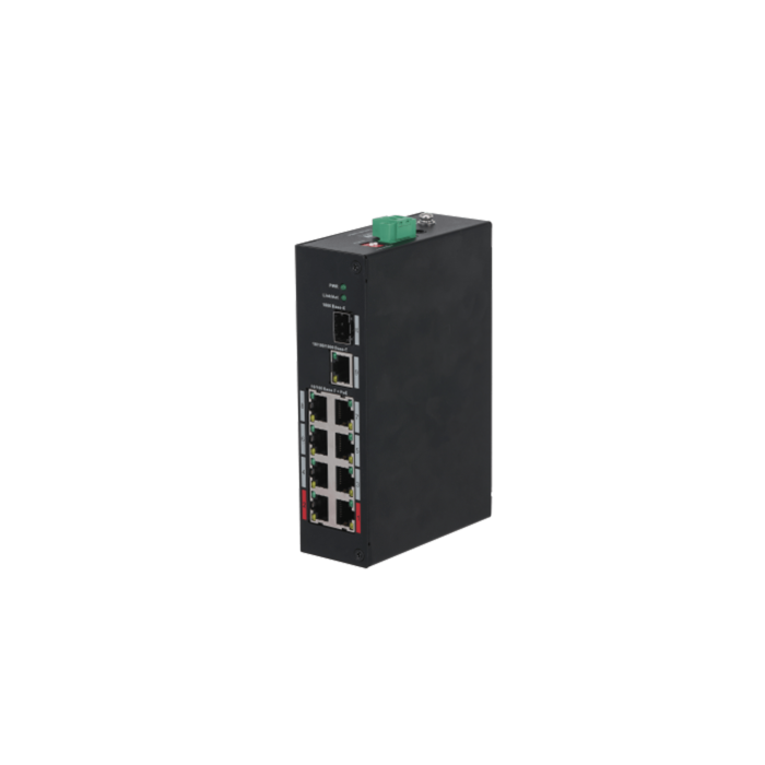 (Dh-Pfs3110-8Et-96-V2) Dahua Switch 10 Puertos / 8 Puertos Poe Larga Distancia 250M Watchdog 2.0 (Dh-Pfs3110-8Et-96-V2) Dahua Switch 10 Puertos / 8 Puertos Poe Larga Distancia 250M Watchdog 2.0