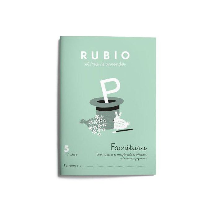 Cuaderno Rubio A5 Escritura Nº 5 (+7 Años) (Set de 10)