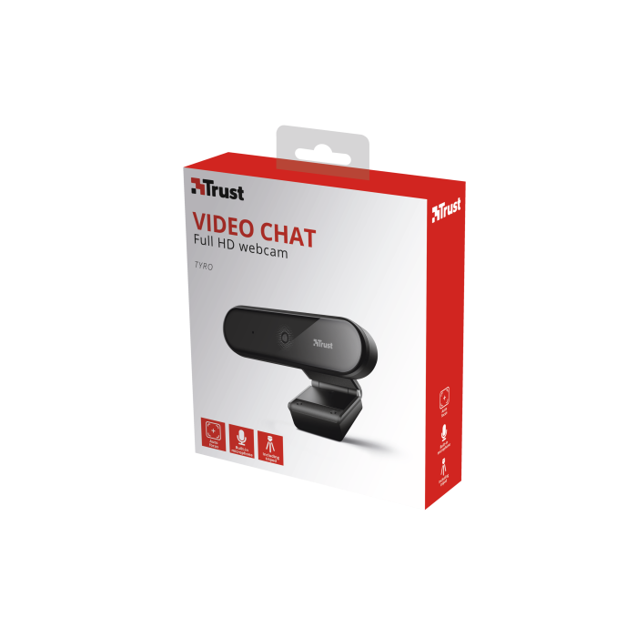 Trust Webcam Tyro Full Hd (23637) 6 Trust Webcam Tyro Full Hd (23637) 6