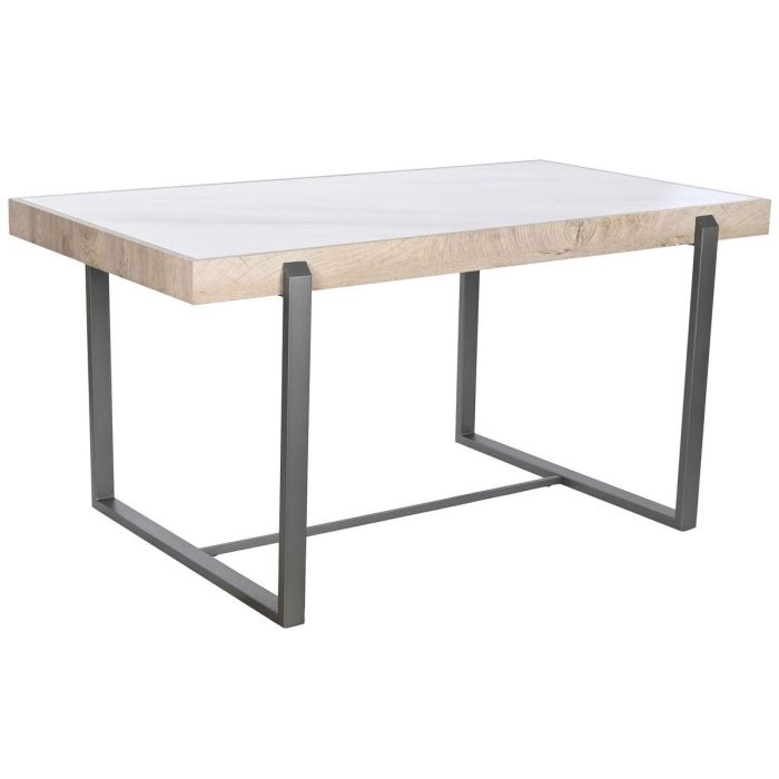 Mesa Comedor Urban DKD Home Decor Blanco Marron 85 x 75 x 150 cm