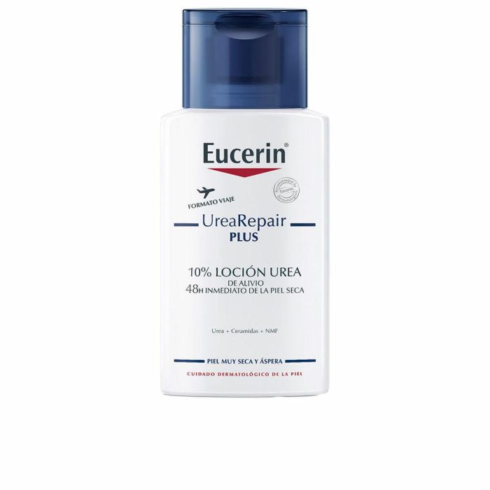 Eucerin UreaRepair PLUS loción 10% - Hidratante corporal intensivo para piel seca y extremadamente seca, 100 ml Eucerin UreaRepair PLUS loción 10% - Hidratante corporal intensivo para piel seca y extremadamente seca, 100 ml
