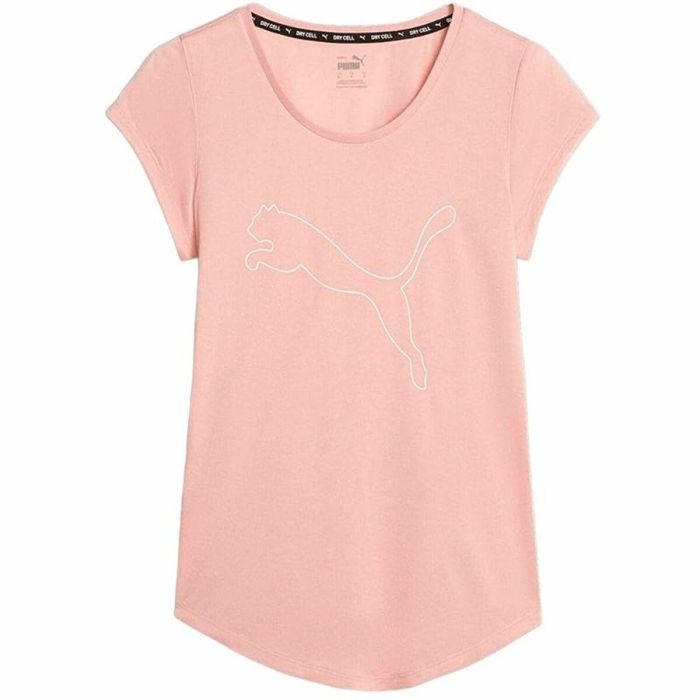 Camiseta de Manga Corta Mujer Puma Train Favoriterse Rosa claro XS 0 Camiseta de Manga Corta Mujer Puma Train Favoriterse Rosa claro XS 0