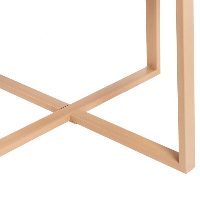 Mesa de Comedor Natural DMF 120 x 120 x 75 cm 3 Mesa de Comedor Natural DMF 120 x 120 x 75 cm 3