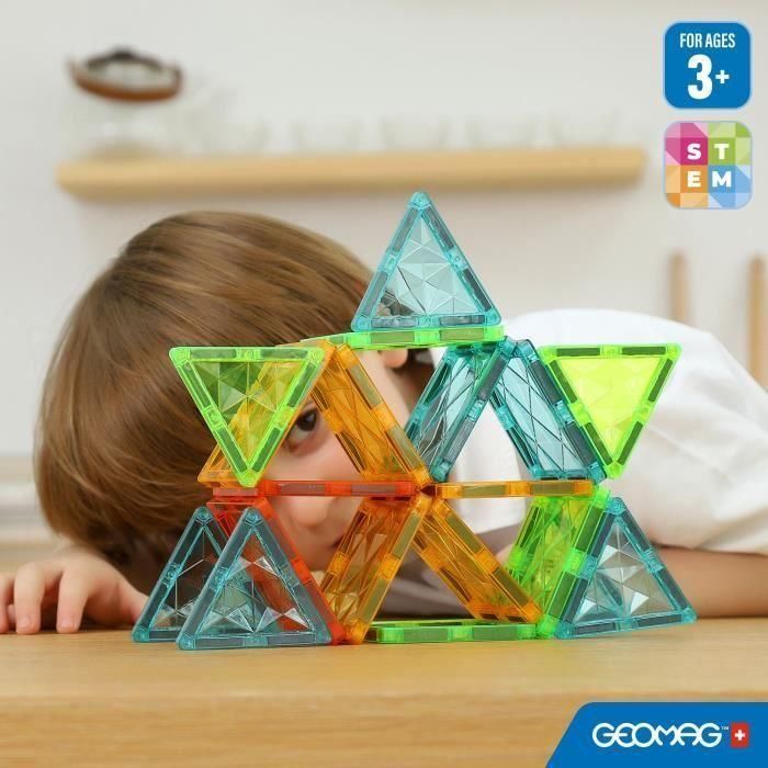 Fichas magnéticas - GEOMAG - Fichas Gemas Vehículos - 24 piezas - Efecto cristal - A partir de 3 años 4 Fichas magnéticas - GEOMAG - Fichas Gemas Vehículos - 24 piezas - Efecto cristal - A partir de 3 años 4