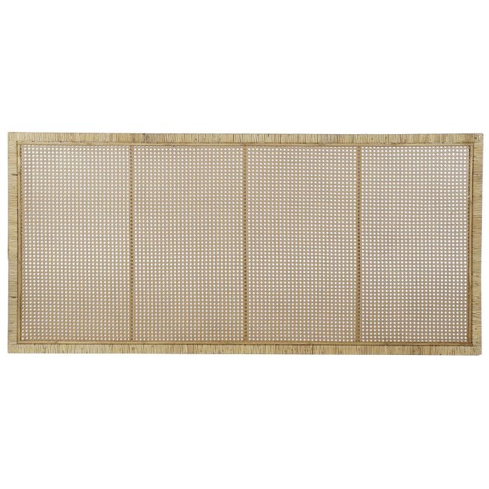 DKD Home Decor Cabecero Cama Ratán Marrón Claro, Colección Suipt, Ambiente Urban, para Cama 180 cm, 190 cm Ancho x 80 cm Alto DKD Home Decor Cabecero Cama Ratán Marrón Claro, Colección Suipt, Ambiente Urban, para Cama 180 cm, 190 cm Ancho x 80 cm Alto