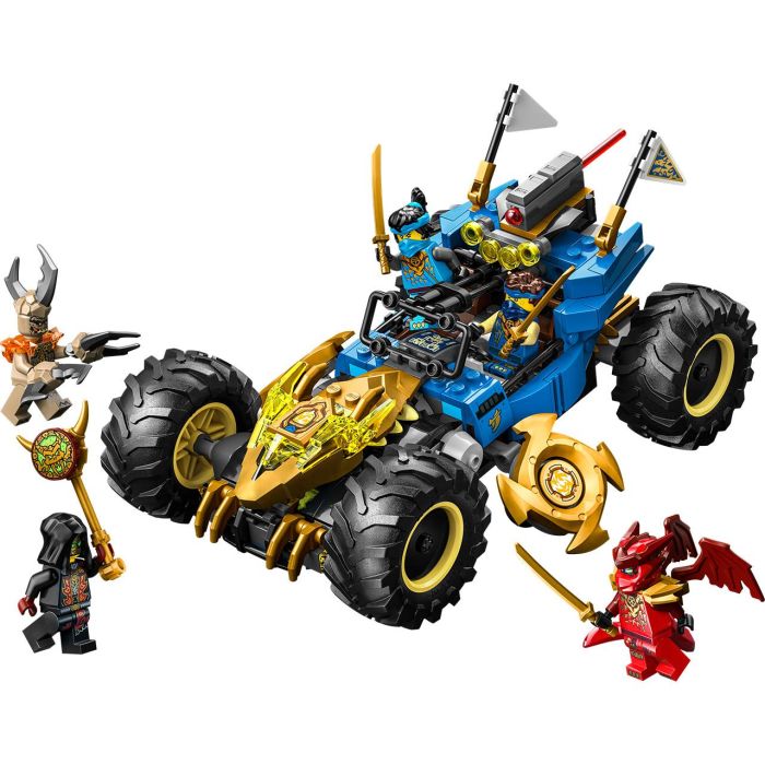 LEGO Ninjago Coche Transformable de Jay 71856 Set de Construcción para Niños +8 Años con 387 Piezas 2