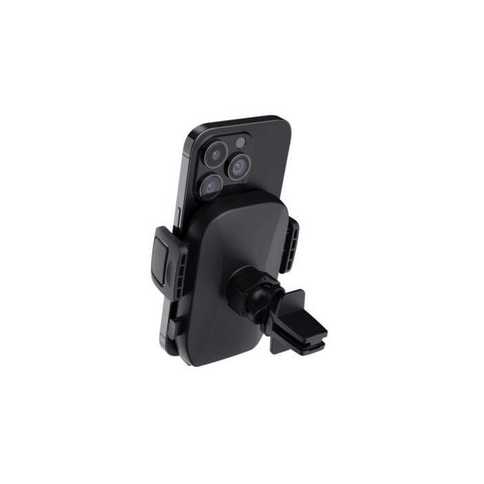 Trust 24983 Soporte para Smartphone de Coche Runo, Sujeción a Salida de Aire con Abrazadera de Goma, para Teléfonos 55-100mm Ancho 2