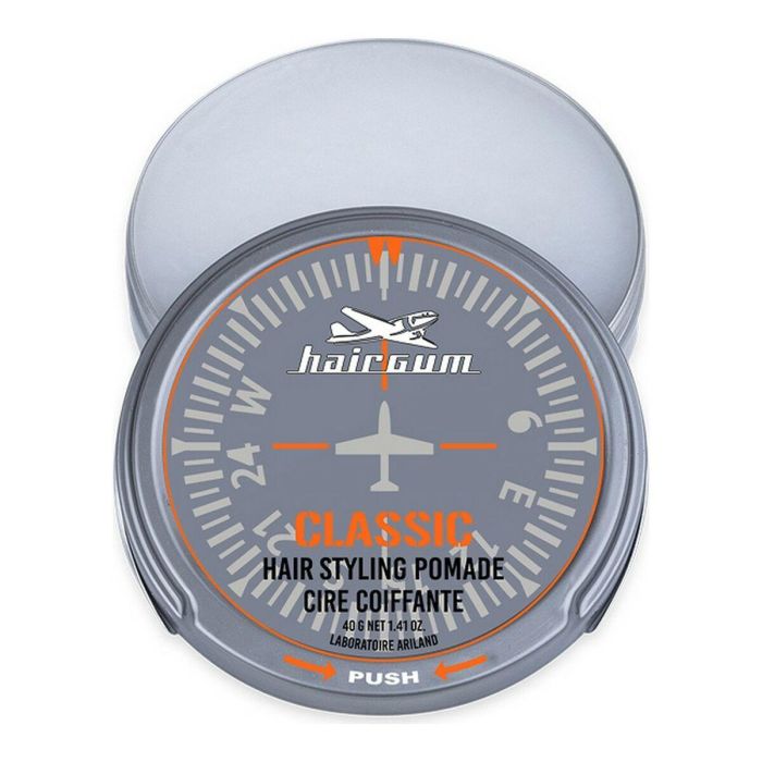 Hairgum CLASSIC Hair Styling Pomade 40g para Hombre - Cera Profesional Fijación Fuerte, Brillo y Acabado Pulido Duradero 5 Hairgum CLASSIC Hair Styling Pomade 40g para Hombre - Cera Profesional Fijación Fuerte, Brillo y Acabado Pulido Duradero 5