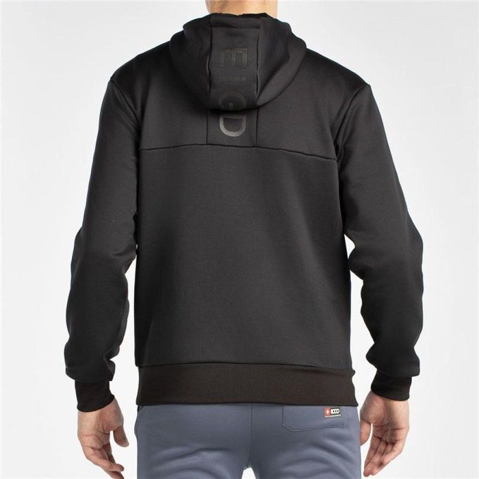 Sudadera con Capucha Hombre +8000 Esvein Negro L 2