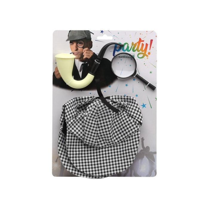 Set Detective Carnaval Hombre Adulto 1