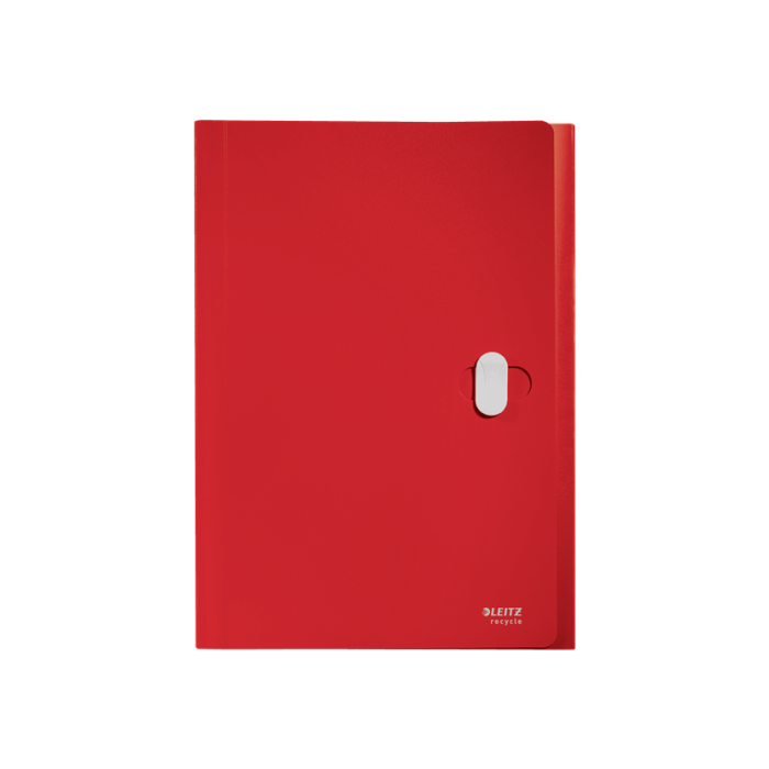 Leitz Clasificador Fuelle Recycle Polipropileno 5+1 Compartimentos DIN A4 Rojo 1