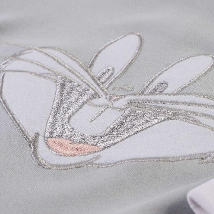 Pelele de Manga Larga para Bebé Looney Tunes Gris 3