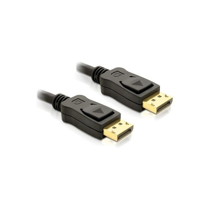 DisplayPort (ST-ST) 1m DeLock Black 0 DisplayPort (ST-ST) 1m DeLock Black 0