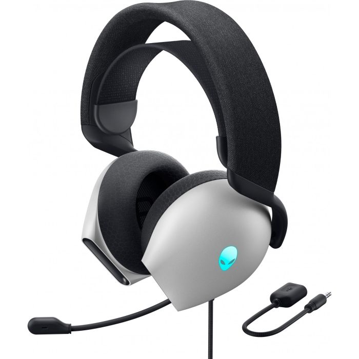 Alienware AW520H Auriculares Gaming con Cable USB RGB para Juego Blanco - Diadema Circumaural 20-40000 Hz 6