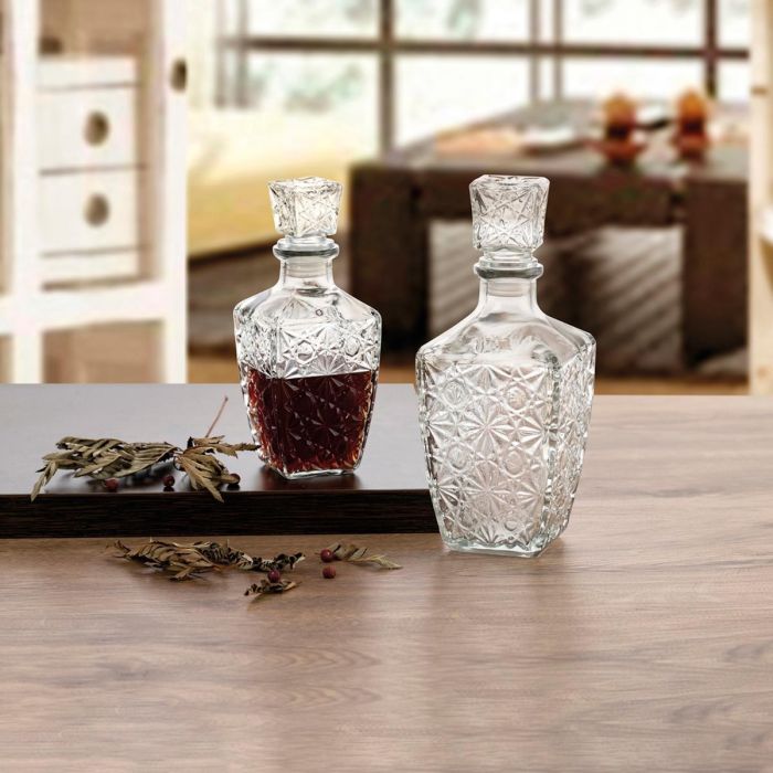 Quid Licorera Renova Vidrio Bicolor Cierre Rosca 0,5 L 1 Quid Licorera Renova Vidrio Bicolor Cierre Rosca 0,5 L 1