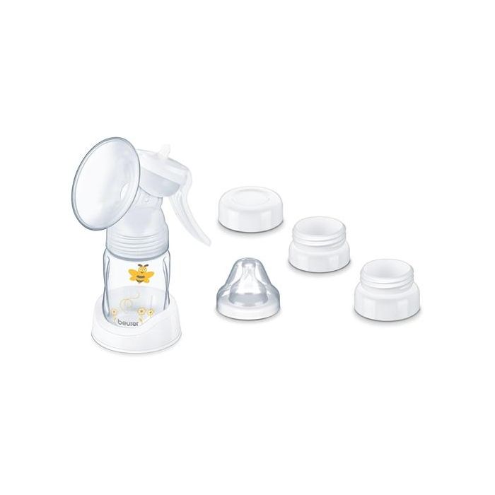 Beurer BY-15 Extractor de Leche Manual Libre de BPA, con Cojín de Silicona 1