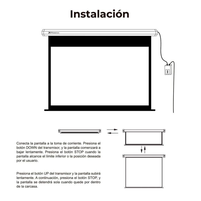 Pantalla de Proyección Phoenix ELEC200 112" 2