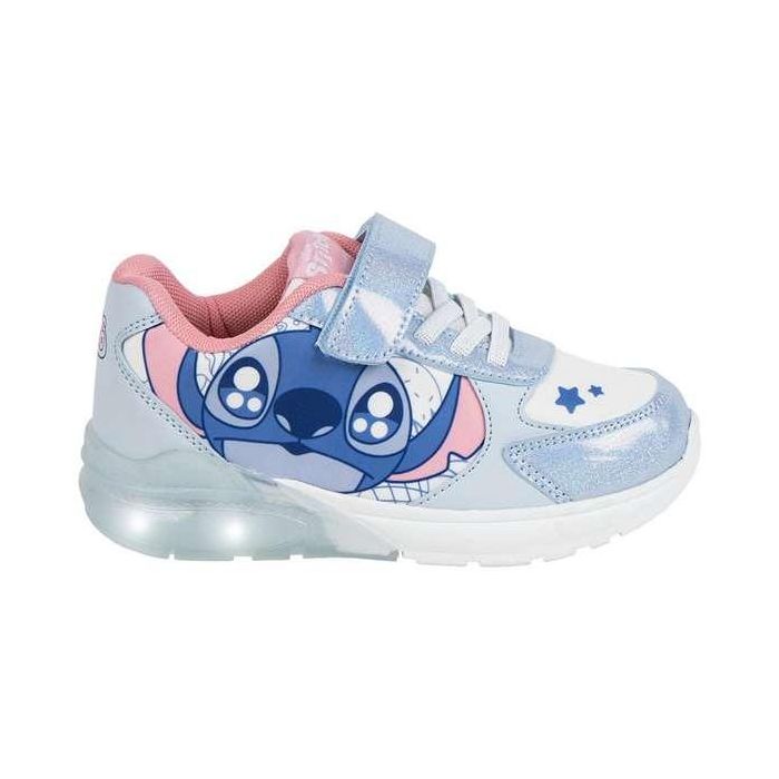 Cerdá t029 Deportiva Infantil con Luces de Stitch y Suela TPR, Zapatillas para Niños y Niñas en Azul Claro, Talla 29 0 Cerdá t029 Deportiva Infantil con Luces de Stitch y Suela TPR, Zapatillas para Niños y Niñas en Azul Claro, Talla 29 0