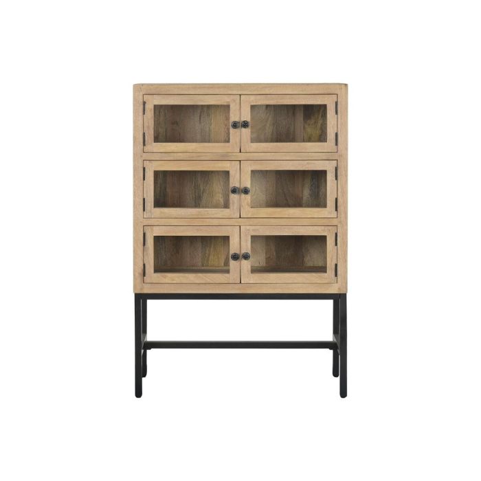 Vitrina Home ESPRIT Metal Madera de mango 80 X 30 X 120 CM 1