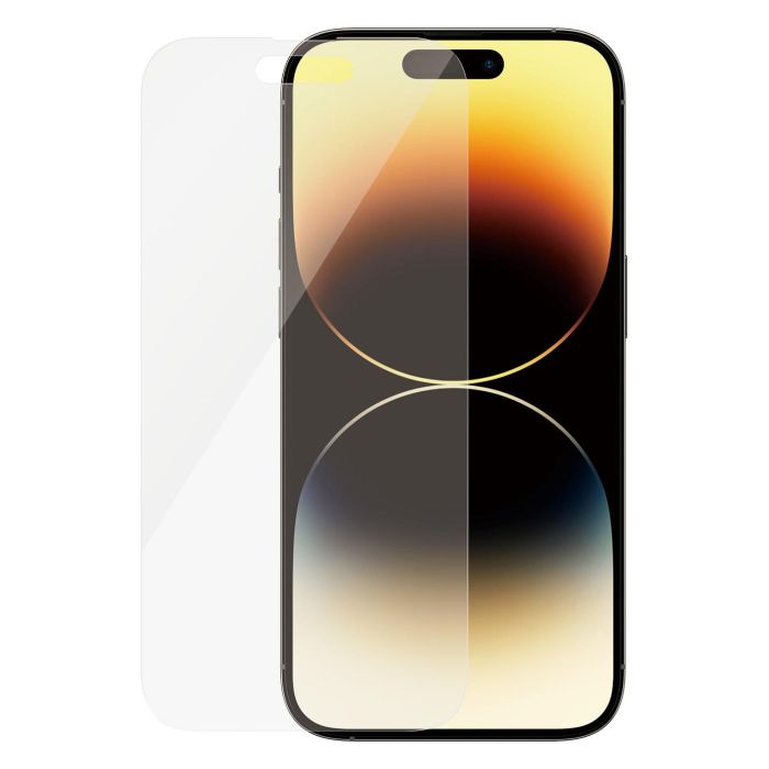 PanzerGlass Protector de Pantalla de Vidrio Templado para iPhone 14 Pro, Aplicación en Seco, Antibacteriano, Resistente a Rayones y Golpes, Transparente - 1 Unidad 4 PanzerGlass Protector de Pantalla de Vidrio Templado para iPhone 14 Pro, Aplicación en Seco, Antibacteriano, Resistente a Rayones y Golpes, Transparente - 1 Unidad 4